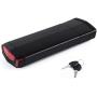 48V 10Ah E-Bike Lithium-Ion Battery, with 54.6V 2A Charger, Built-in 30A BMS, Replacement Battery Pack for 250W-750W Motors