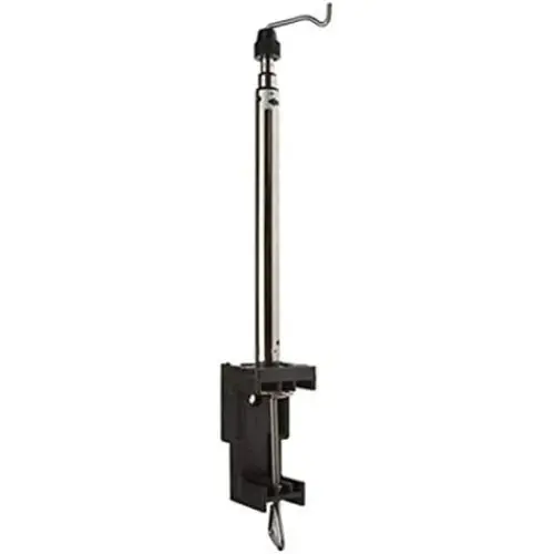 Rotary Tool Round Grinder Telescopic Hanging Stand Holder, Rotary Tool Hold Hanger Stand Clamp | Heavy Duty Flex Shaft Hanger Stand Tool for Household Instustrial Outdoor (Black)