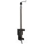 Rotary Tool Round Grinder Telescopic Hanging Stand Holder, Rotary Tool Hold Hanger Stand Clamp | Heavy Duty Flex Shaft Hanger Stand Tool for Household Instustrial Outdoor (Black)