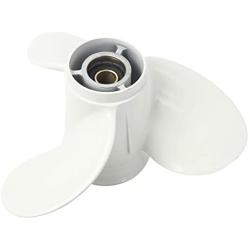 NovelBee Aluminum Alloy Boat Propeller for Yamaha 9.9-15 HP Outboard Motor