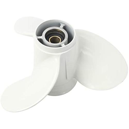 NovelBee Aluminum Alloy Boat Propeller for Yamaha 9.9-15 HP Outboard Motor