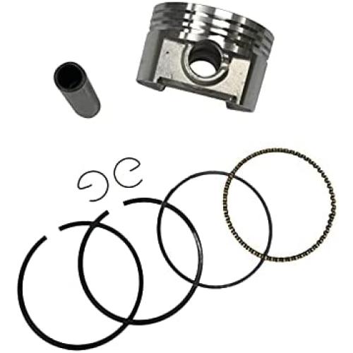 ENGINERUN 67MM Piston Rings Assembly Compatible with Robin Subaru EX17 EX21 6HP STD Replaces OEM Parts 277-23511-17 277-23513-17