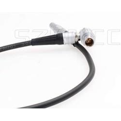 SZRMCC 1B 6 Pin Male to Right Angle 0B 7 Pin Male Power Cable for DJI Ronin 2 Gimbal Stabilizer to Nucleus-M Wireless Focus Motor
