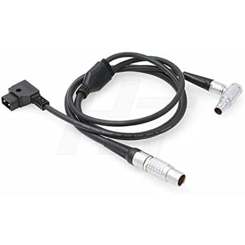 HangTon Digital Motor Cable for Preston Digital Micro Force 2 3 to Preston DM5 DM2 Lens Motor, D-tap 7-pin 14-pin 90cm