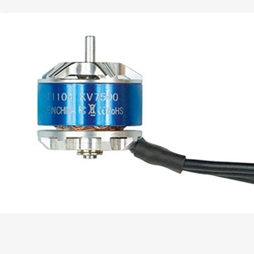 Vehicles-OCS LCDAR XT1104 7500KV Brushless Motor with Propeller for EGG136 ET115 ET125 RC FPV Racer Drone Quadrocopter