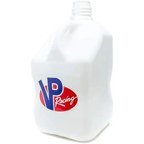 VP Racing Fuels Motorsport 5 Gallon Square Plastic Utility Jug White