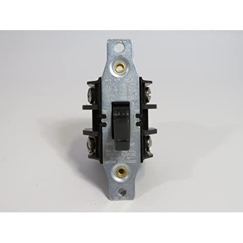 PASS & SEYMOUR 7802-MD Manual Motor Controller, 2-Pole, 3-Phase, 30A, 600V, 20HP