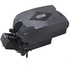 Grideto 48V 10Ah 12.8Ah 14Ah 17.5Ah Seat Tube Type Frogs Ebike Battery, Lithium ion Battery Electric Bike with Charger, for 500W Motor Battery Pack