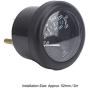38-120℃/100-250℉ Water Temperature Meter Pointer Diesel Engine Water Temperature Gauge Electromagnetic Water Temperature Gauge(DC12V )