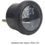 38-120℃/100-250℉ Water Temperature Meter Pointer Diesel Engine Water Temperature Gauge Electromagnetic Water Temperature Gauge(DC12V )