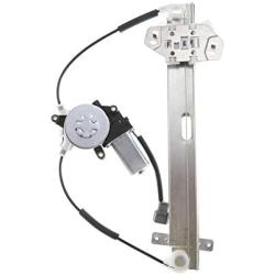 Front Passenger Side Power Window Regulator with Motor Compatible with Honda Accord 2003-2007 (Coupe 2-Door）