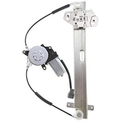 Front Passenger Side Power Window Regulator with Motor Compatible with Honda Accord 2003-2007 (Coupe 2-Door）
