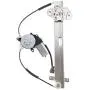 Front Passenger Side Power Window Regulator with Motor Compatible with Honda Accord 2003-2007 (Coupe 2-Door）