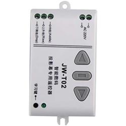 Calvas AC 220 V Wireless remote control switch 1 receiver + 1 transmitter tubular motor controller forward/reverse/stop 3 key