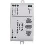Calvas AC 220 V Wireless remote control switch 1 receiver + 1 transmitter tubular motor controller forward/reverse/stop 3 key