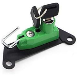 Motorcycle Helmet Lock Anti-Theft Helmet Security Locks Compatible with RC125/RC390 2014-Newer RC250 2015-Newer-Green