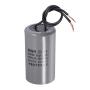 uxcell CBB60 Run Capacitor 18uF 450V AC 2 Wires 50/60Hz Cylinder 75x42mm for Air Compressor Water Pump Motor