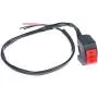 Zboro 22mm Universal Motorcycle Switch ON/ON/OFF Connector Push Button Switch Handlebar Headlight Fog Spot Light Controller Switch