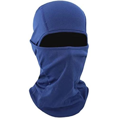Vanolu Balaclava Face Mask Motorcycle Summer Cooling Neck Gaiter Windproof Breathable Sun UV Protector Scarf for Men Women