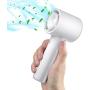 Handheld Small Fan, Mini Portable Fan Enhance Motor 4000mAh USB Rechargeable Battery Hand Cooling Fan, Quiet Personal Fans Makeup Eyelash Fan For Women Men Kids Girls Travel Outdoor (6.1 Inch)
