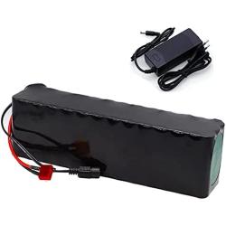 YUWYP 60V 20Ah 18650 16S3P Lithium Battery Pack Built-in 30A with BMS Same Port Suitable for Motors Below 1000W Electric Scooter Lithium Battery Pack