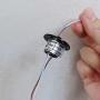 Electric Small Slip Ring Multi-Contact Rotating Conductive Slip Ring 4 Wires Diameter 12MM for 2A