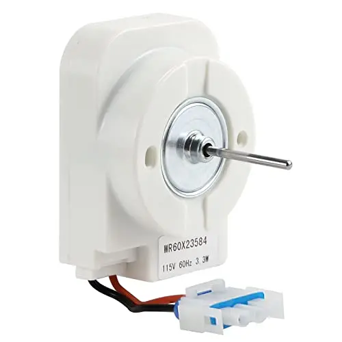 WR60X23584 Evaporator Fan Motor Replacement Compatible with G.E, and Hotp-oint Refrigerator Replaces WR60X10141 WR60X10346 WR60X10138 UDQR002GLL by Fetechmate