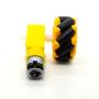 Gikfun Type 130 Miniature DC Motors, Smart Car Robot Mecanum Wheels for Arduino DIY