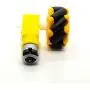 Gikfun Smart Car Robot Wheels Plastic Tire Wheel with DC 3-6V Gear Motor for Arduino DIY Robot Mecanum Wheel EK1969
