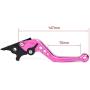 Motor-mh Adjustable CNC Short Brake Clutch Levers for Honda CBR300R/CB300F/FA 2014-2019,CBR500R/CB500F/X 2013-2019,CBR250R ABS 2011-2013,CBR400R All Year, MSX 125 Grom 2014-2020,Monkey/Z125 2019