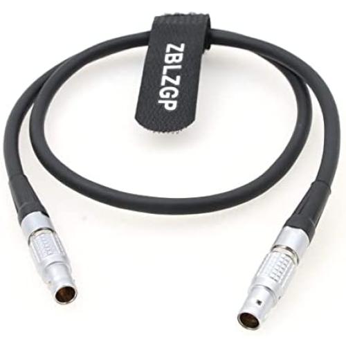ZBLZGP Nucleus-M 7 Pin Follow Focus Motor Connection Cable Daisy-Chained to 7-pin for Tilta (Straight 7 pin)