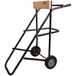 LEADALLWAY Outboard Boat Motor Stand Carrier Cart Dolly Storage Pro Heavy Duty Multi Purposed Engine Stand