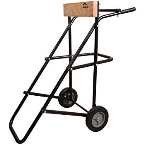 LEADALLWAY Outboard Boat Motor Stand Carrier Cart Dolly Storage Pro Heavy Duty Multi Purposed Engine Stand