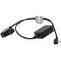 SZRMCC Nucleus Nano Follow Focus Motor or Handwheel Right Angle Micro USB 5V Regulated to D-Tap Power Cable for Tilta