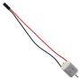 Alinan 4pcs 1V-6V Type 130 Miniature DC Motors with 15cm Wire XH2.54 Female Dupont Cable for Hobby Projects DIY