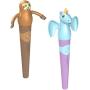 TalkTools Jiggler® | Unicorn & Sloth | Chewable Oral Facial Massager, Set of 2 Oral Sensory Massager | Calming Motor Therapy for Kids