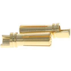 Heyiarbeit 2pcs 4mm Bullet Connector Gold Plated Banana Plug Male Connector Adapter for RC Lipo Battery ESC Motors