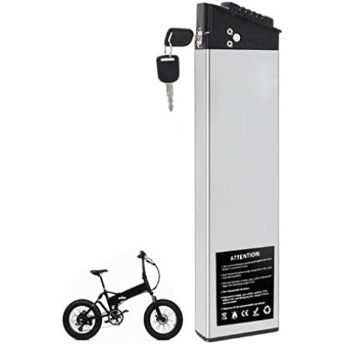 Jieoto Battery for Folding Electric Bike E-Bike 36V 8AH 10AH 13AH 15AH Electric Bicycle Lithium Ion Battery with Charger and BMS Protection Board, for 250W 350W 500W 750W 1000W Bike Motor