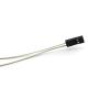 Tegg 5PCS NTC 3950 100K Thermistors Temp Sensor with 1M Wiring and 2Pin Connector for RepRap 3D Printer Heatbed Hot End Mendel Prusa J-Head