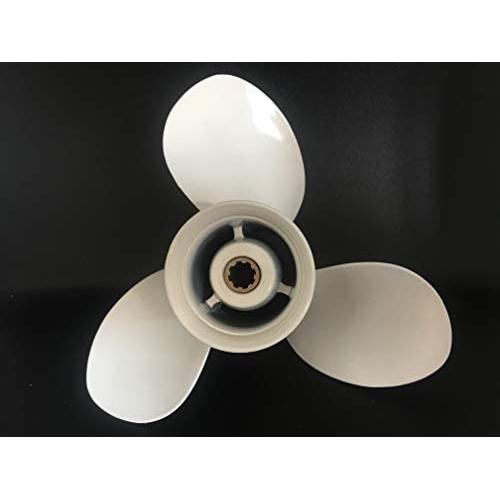 ITACO Boat Motor Aluminium Propeller for Yamaha Outboard 15HP 9.9HP 13.5HP 20HP 3 x 9 1/4