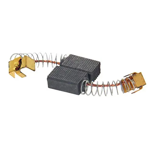 Fielect 2pcs Carbon Brushes for Electric Motor 11mmx8mmx4mm Power Tool CB64 Motor Drill Replacement Repair Part