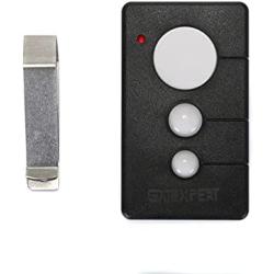 GATEXPERT Remote Control for Sliding Gate Opener with 3 Buttons in Car and Easy to Install Wireless Transmitter Compatible with GATEXPERT gate openers