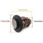 ITACO Boat Motor 688-12411 6H3-12411 6E5-12411 T15-04000010 Engine Thermostat Automotive for Yamaha Outboard 12-Stroke 3HP 15HP 25HP 30HP 40HP - 250HP Outboard Engine