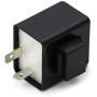iJDMTOY (1) 2-Pin CF12 Electronic LED Flasher Relay Fix Compatible With Motorcycle or Scooter Install LED Turn Signal Bulbs Hyper Flash Issues