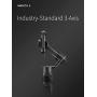 Zhiyun Smooth 5 Gimbal Stabilizer, 3-Axis Handheld Smartphone Gimbal with Tripod for iPhone Android Ideal for Vlogging YouTube Vlog TikTok Instagram Live Video