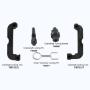 PLAYOCCAR T40133 Engine Timing Camshaft Locking Tool Set Compatible with VW Audi 2.8T 3.0T TFSI Engines