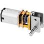 Fielect DC 6V 4RPM Reversible Worm Geared Motor High Torque Electric Gear Motor Turbine Worm Gear Box Reduction Motor, Single Shaft GW12GA