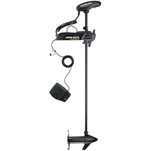 Minn Kota 1358763 PowerDrive Freshwater Electric-steer Bow-Mount Trolling Motor with Universal Sonar 2 & Digital Maximizer, 70 lbs Thrust, 60