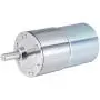uxcell 24V DC 33 RPM Gear Motor High Torque Electric Reduction Gearbox Eccentric Output Shaft