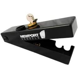 Newport Vessels Transom Lock for Trolling Motors, Black